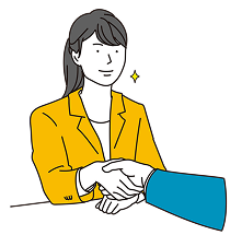 支援している女性